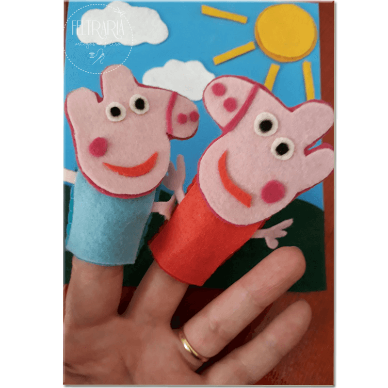 DEDOCHES PEPPA PIG + CENÁRIO