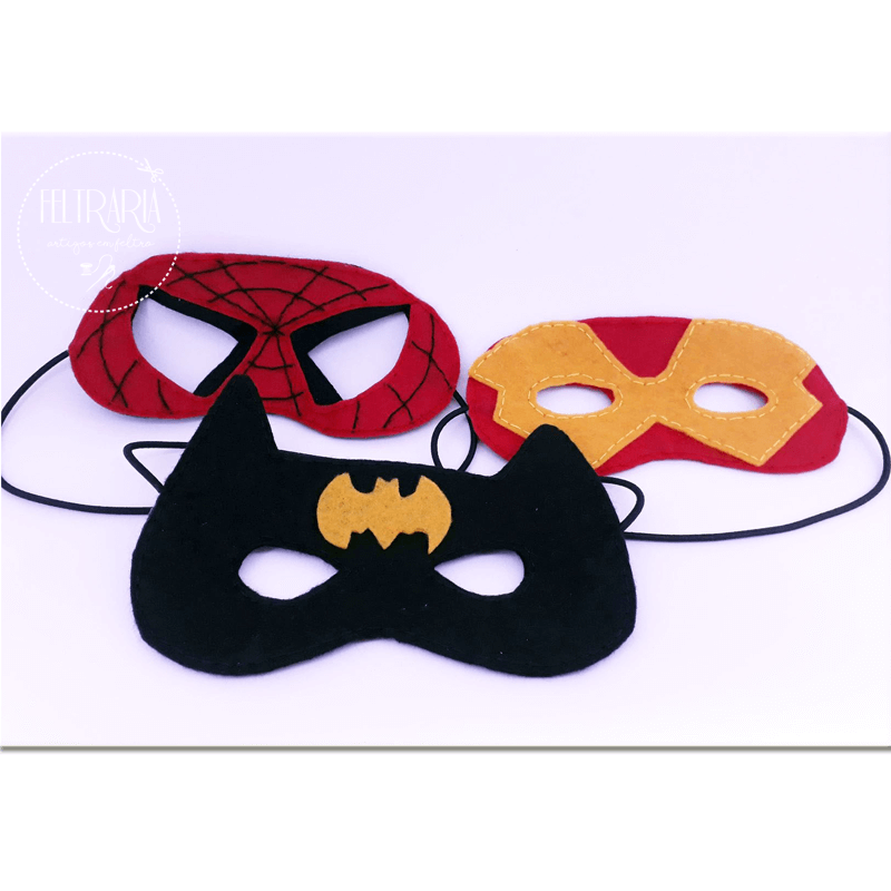 MÁSCARAS SUPER-HERÓIS